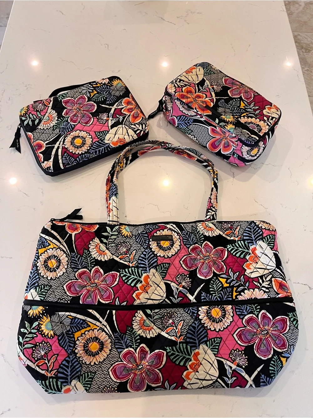 Vera Bradley expandable travel